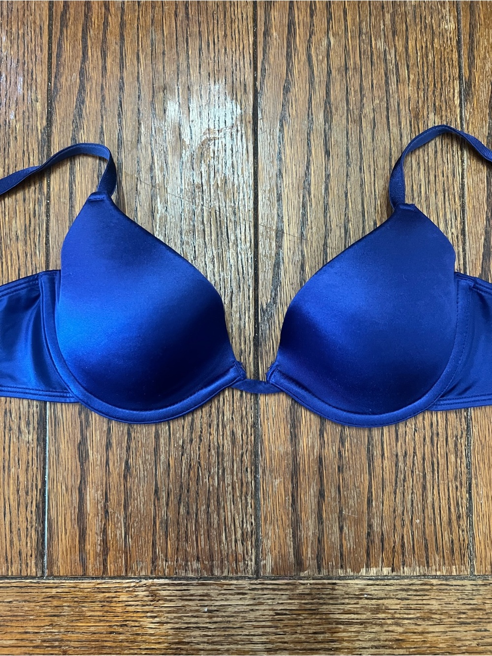 wonderbra push up bra 36B Style 7637 Blue Underwire